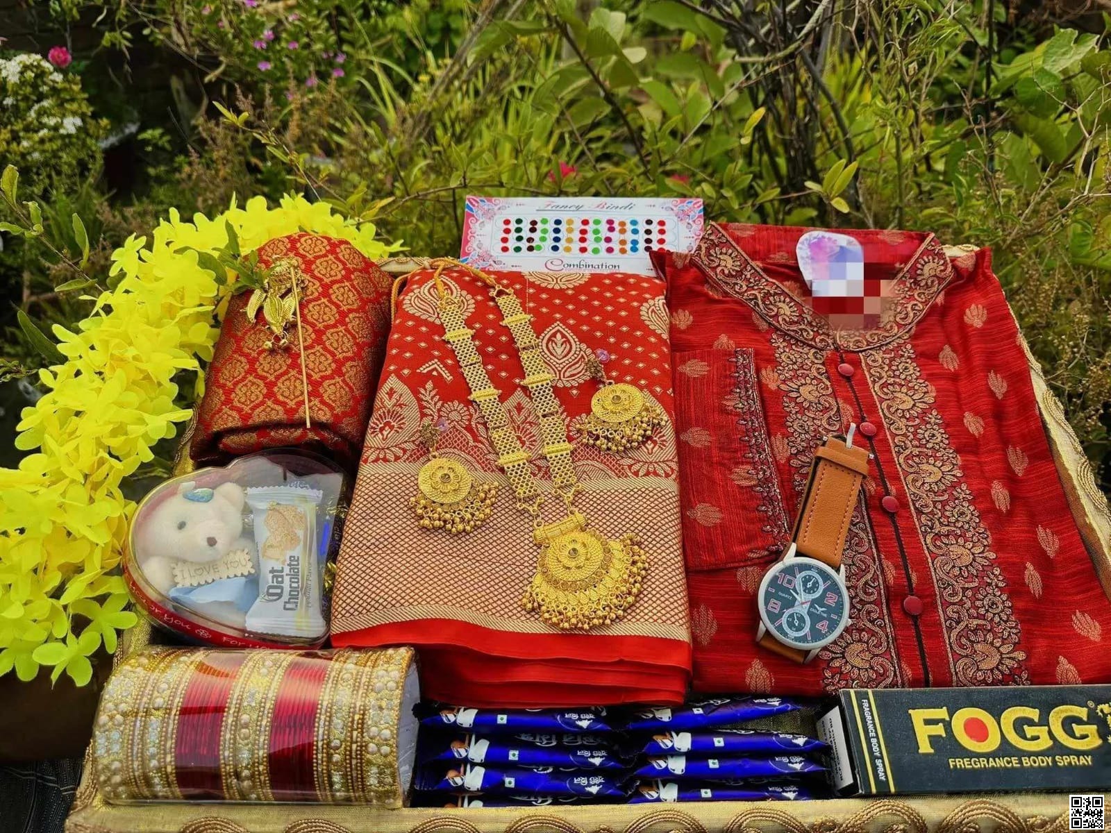 Sharee & Panjabi Combo Set – Full Package (13 Items) 1P31K