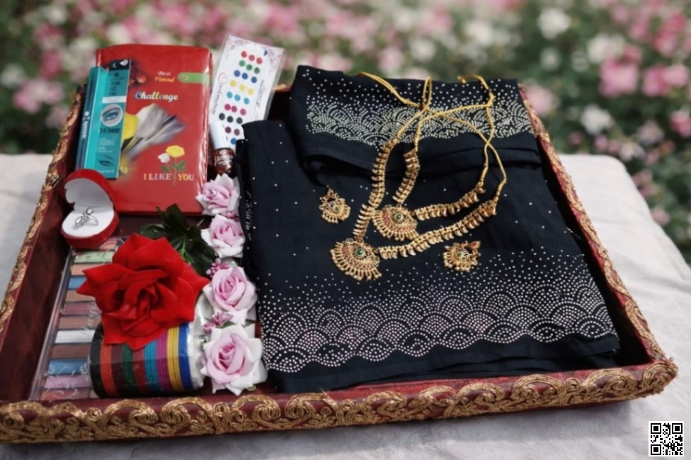 জর্জেট স্টোন ওয়ার্ক সাড়ি COMBO 🌟 ( zmyz3)