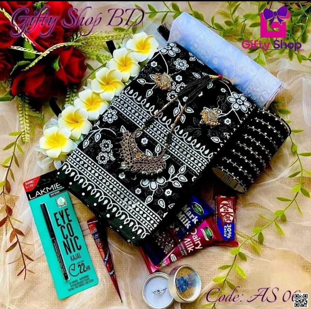 মসলিন সিল্ক ব্লক প্রিন্ট সাড়ি COMBO 🌟 ( wOJpp)