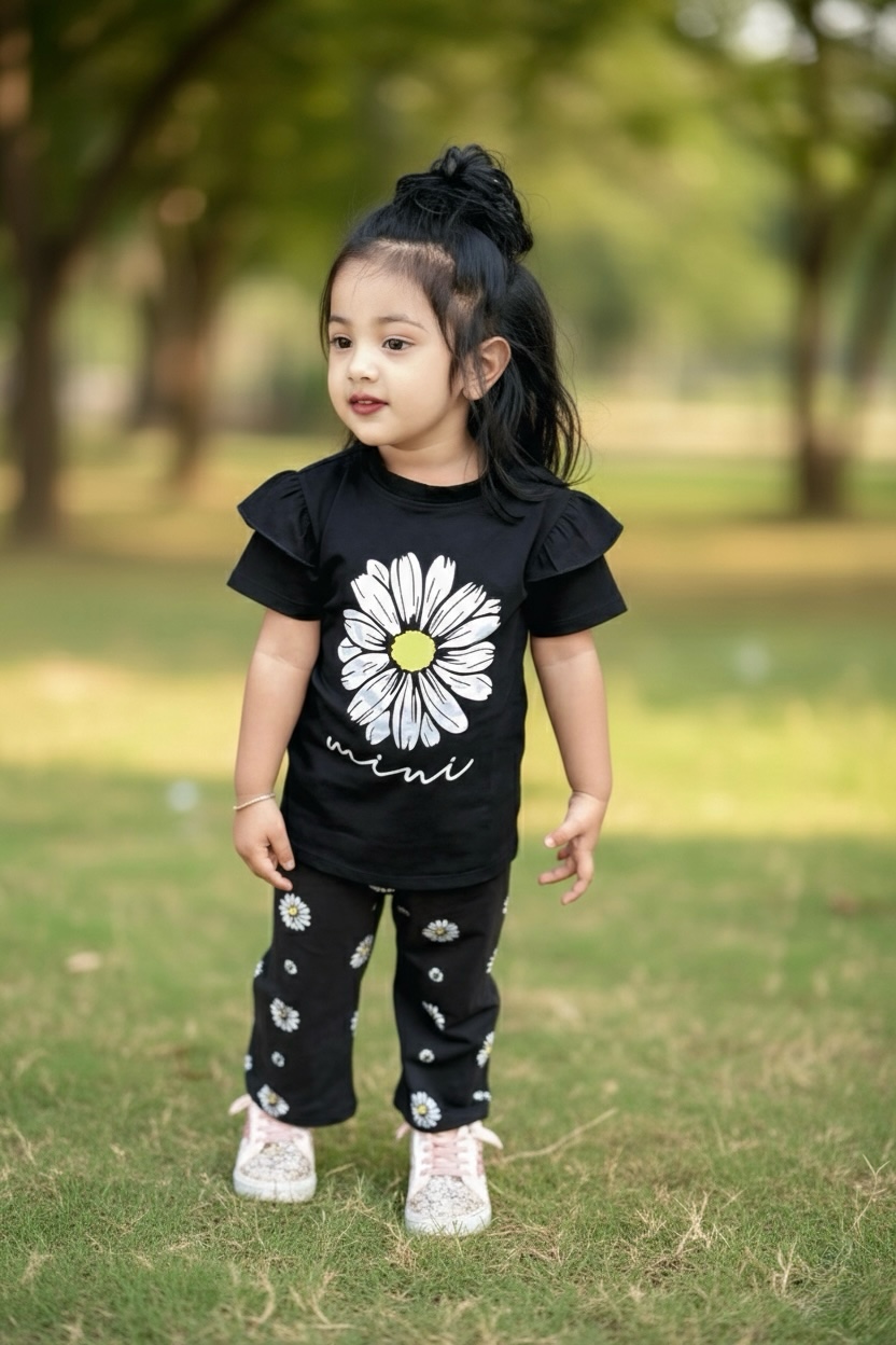 Half Sleeve T-shirt and Pant Set