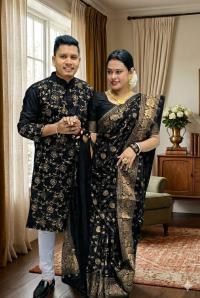 Sharee Panjabi Couple Dress with Blouse Piece