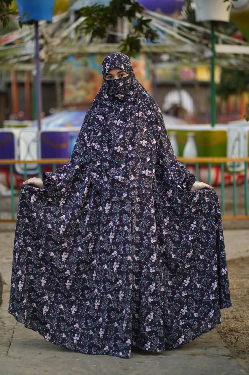 Plaju Khimar Set – Soft China Linen Summer-Friendly Fabric